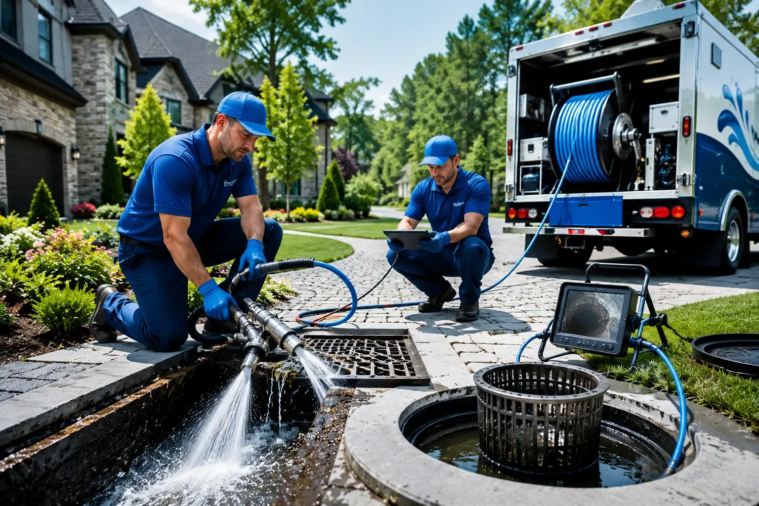 Local outdoor drain cleaning professionals in Negaunee, MI